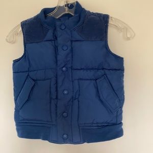 Old Navy Blue puffy vest